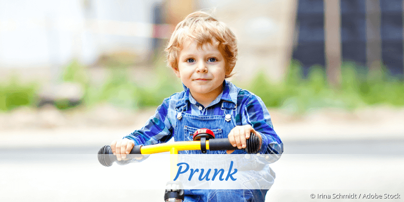 Name Prunk als Bild