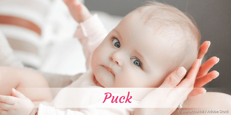 Baby mit Namen Puck