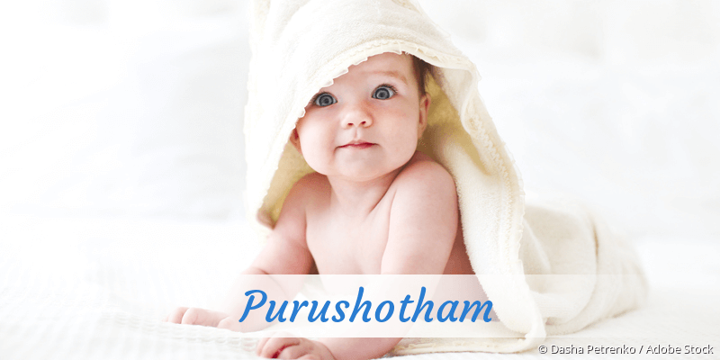Baby mit Namen Purushotham