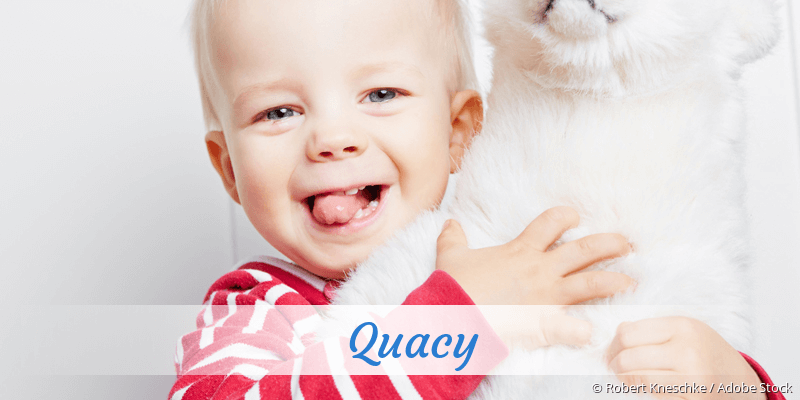 Baby mit Namen Quacy