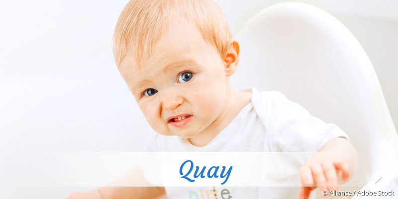 Baby mit Namen Quay