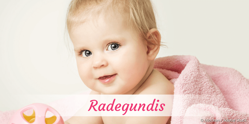 Baby mit Namen Radegundis
