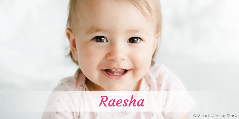 Baby mit Namen Raesha