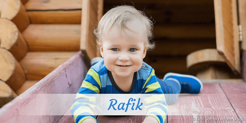 Baby mit Namen Rafik