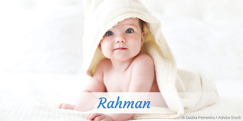 Baby mit Namen Rahman