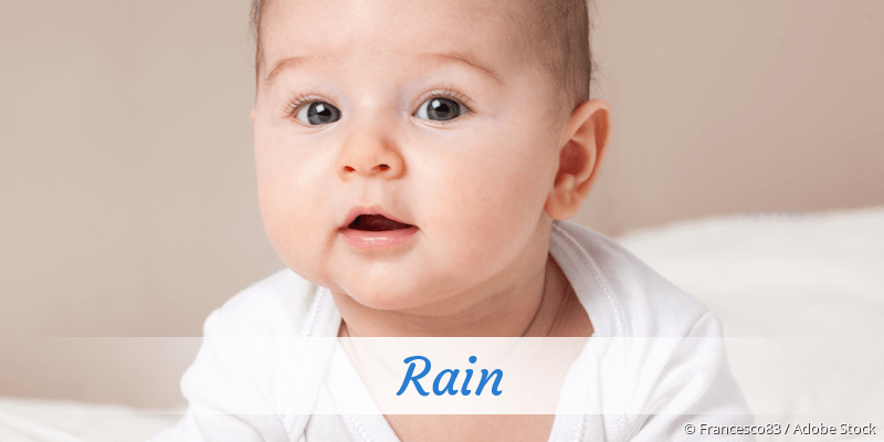 Baby mit Namen Rain