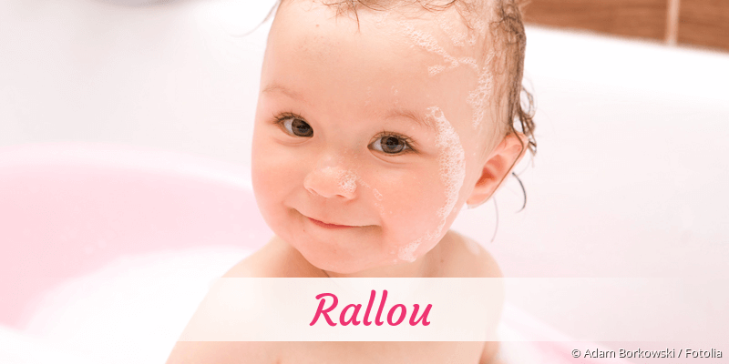 Baby mit Namen Rallou