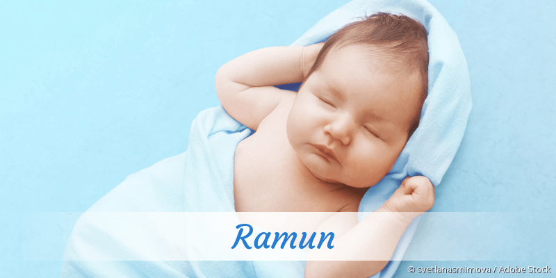Baby mit Namen Ramun