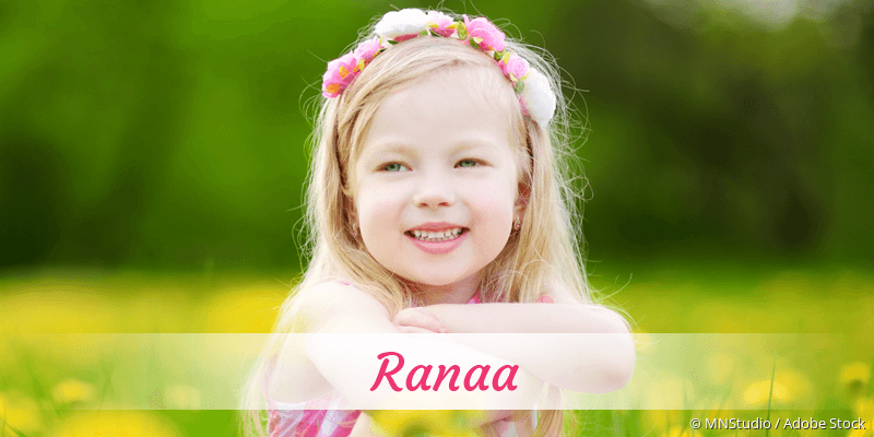 Baby mit Namen Ranaa