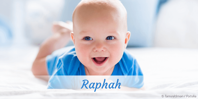 Baby mit Namen Raphah