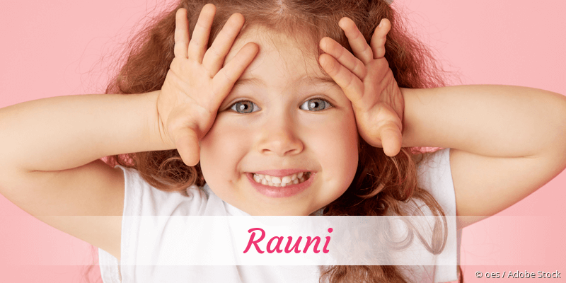 Baby mit Namen Rauni