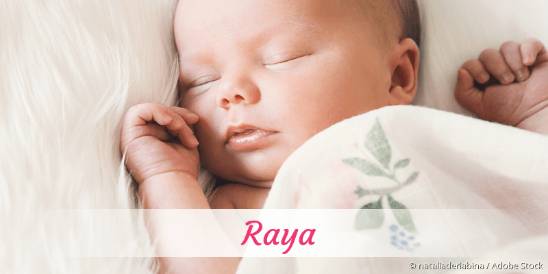 Baby mit Namen Raya