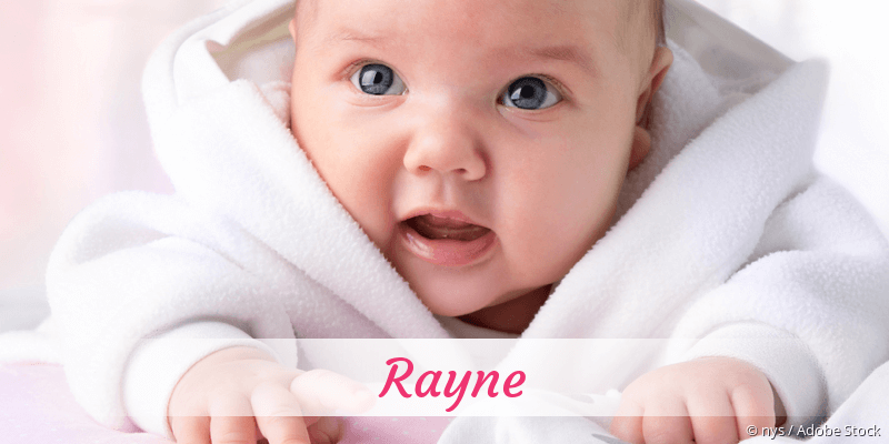 Baby mit Namen Rayne