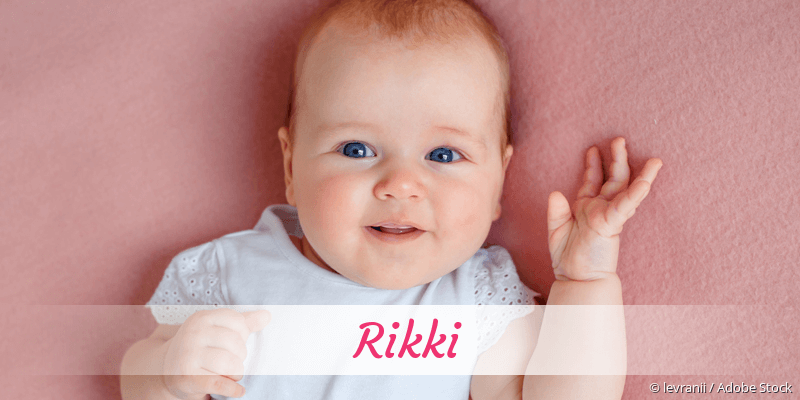 Name Rikki als Bild