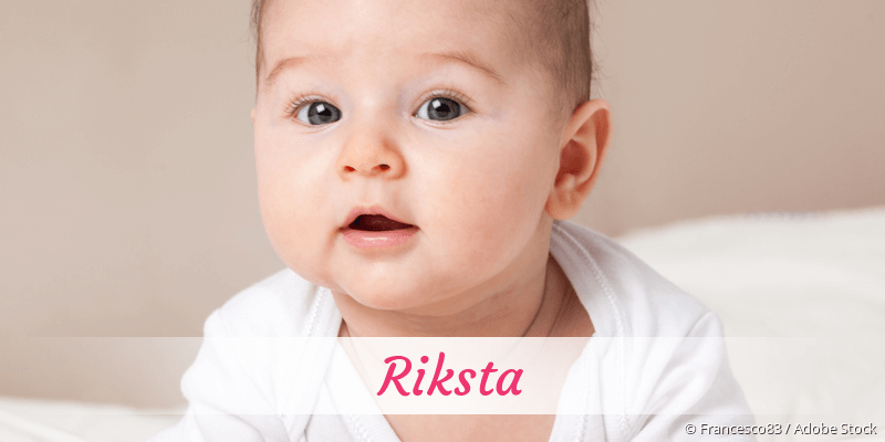 Baby mit Namen Riksta