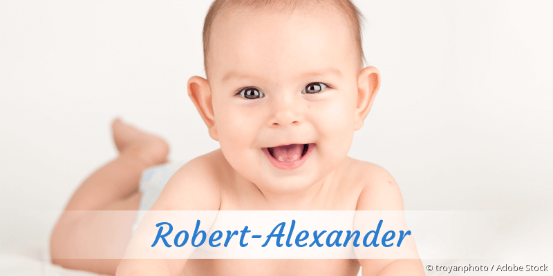 Baby mit Namen Robert-Alexander