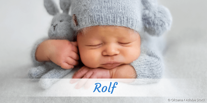 Baby mit Namen Rolf