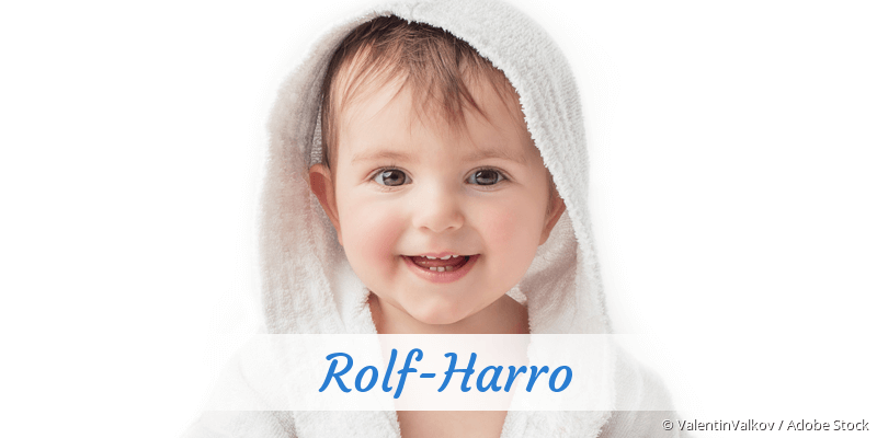 Baby mit Namen Rolf-Harro