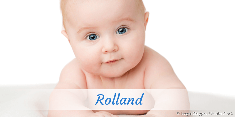 Baby mit Namen Rolland