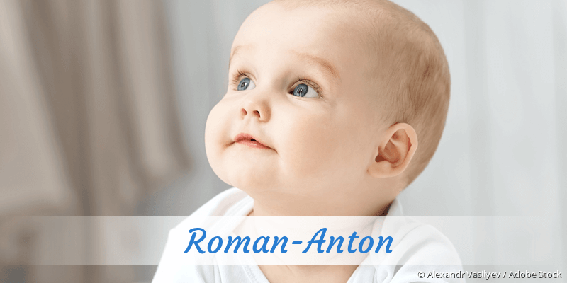 Baby mit Namen Roman-Anton