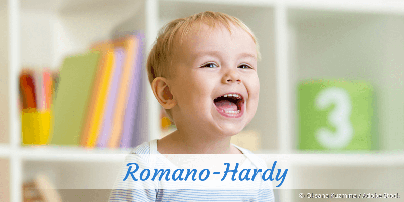 Baby mit Namen Romano-Hardy