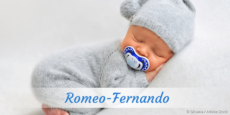 Baby mit Namen Romeo-Fernando