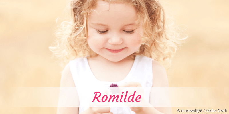 Baby mit Namen Romilde