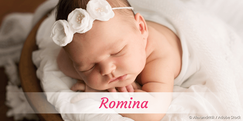 Baby mit Namen Romina