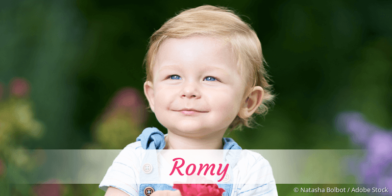 Baby mit Namen Romy