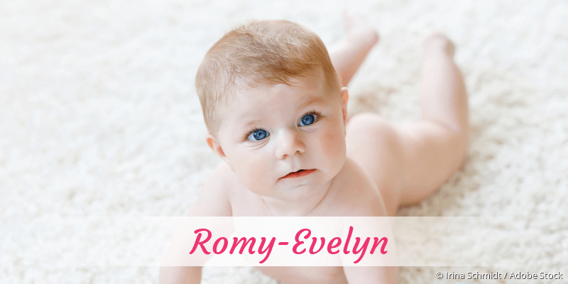Baby mit Namen Romy-Evelyn