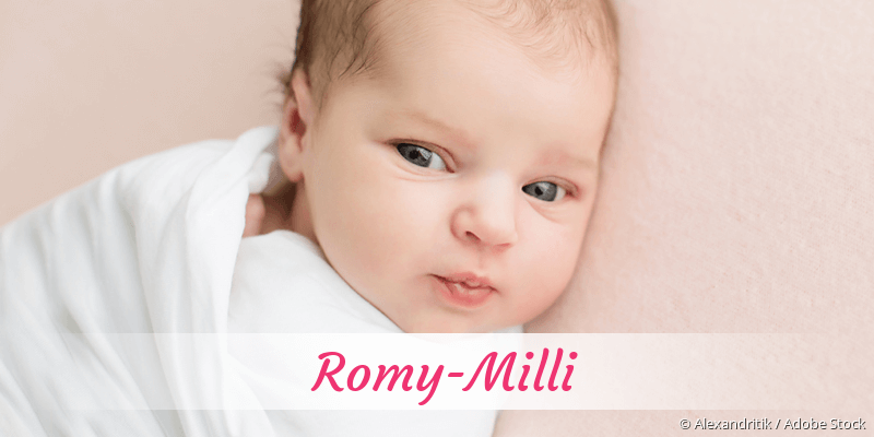 Baby mit Namen Romy-Milli