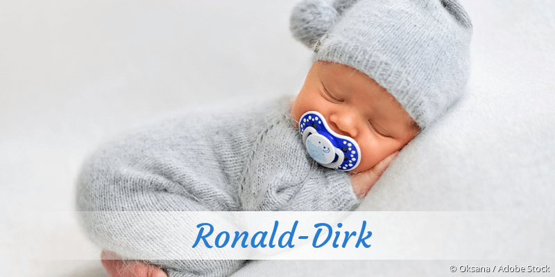 Baby mit Namen Ronald-Dirk