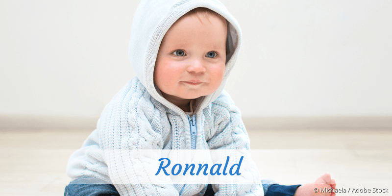 Baby mit Namen Ronnald