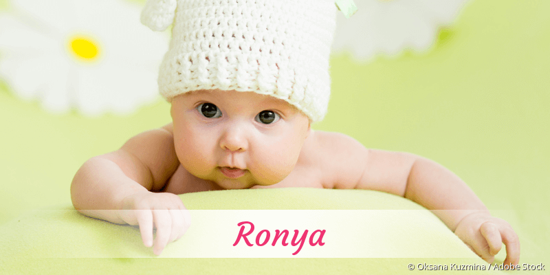 Baby mit Namen Ronya