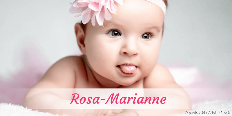 Baby mit Namen Rosa-Marianne