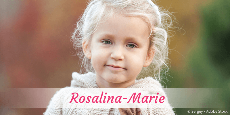 Baby mit Namen Rosalina-Marie
