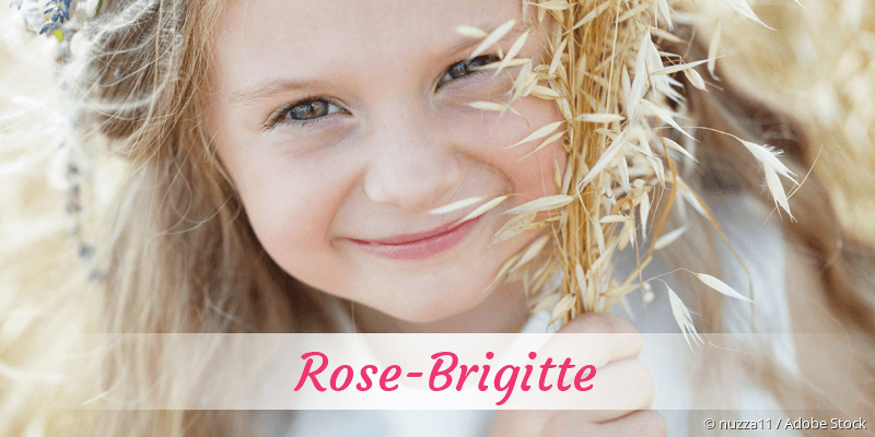 Baby mit Namen Rose-Brigitte