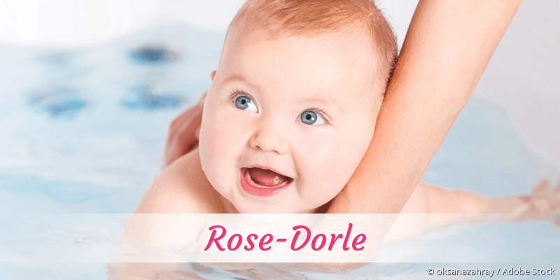 Baby mit Namen Rose-Dorle