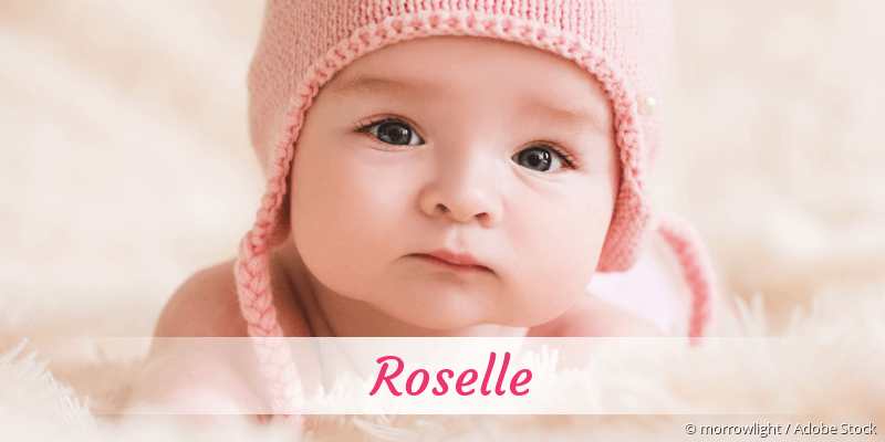 Baby mit Namen Roselle