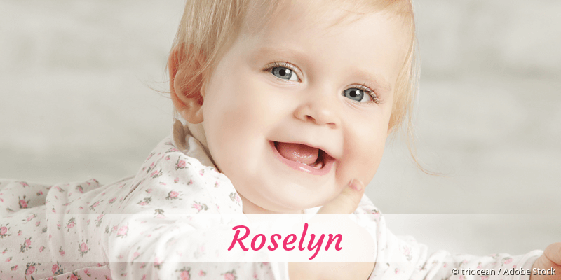 Baby mit Namen Roselyn