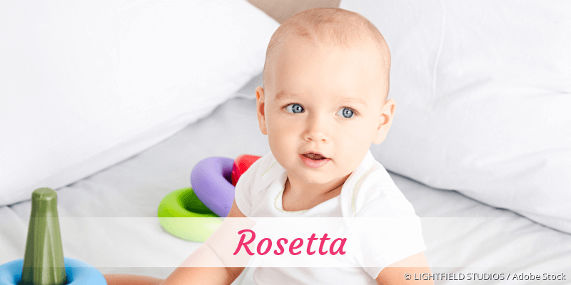 Baby mit Namen Rosetta