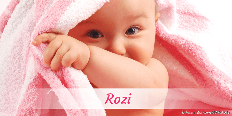 Baby mit Namen Rozi