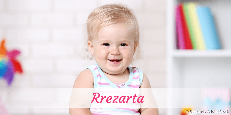 Baby mit Namen Rrezarta