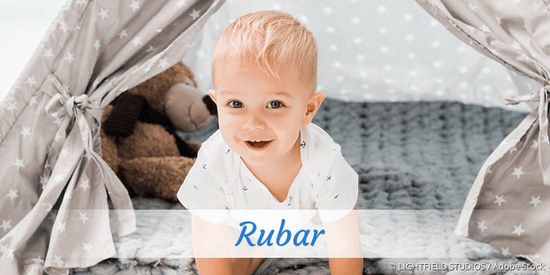 Baby mit Namen Rubar