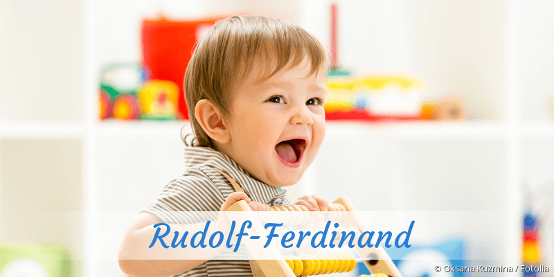 Baby mit Namen Rudolf-Ferdinand