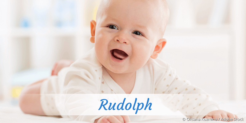 Baby mit Namen Rudolph