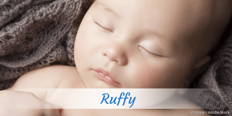 Baby mit Namen Ruffy