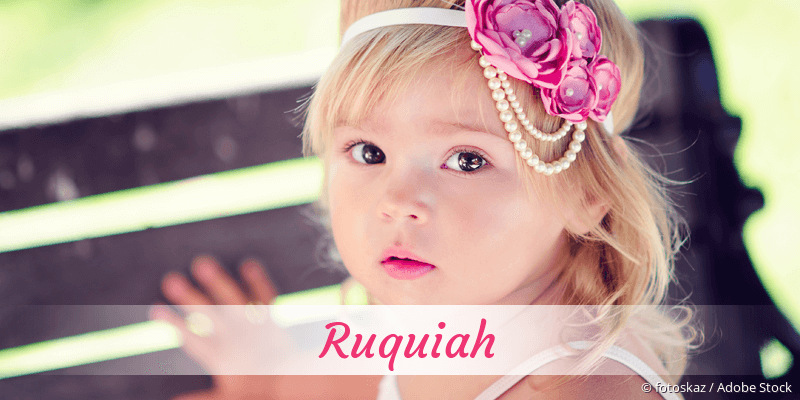 Baby mit Namen Ruquiah
