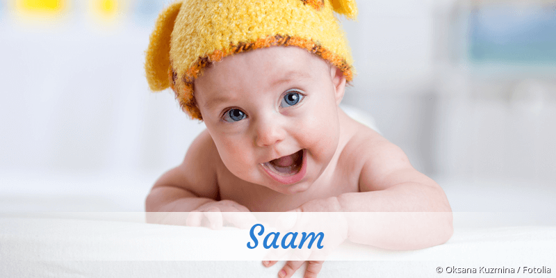 Baby mit Namen Saam