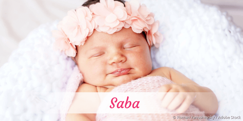 Baby mit Namen Saba